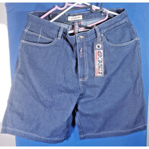 Willie Esco Duns FUBU NEW Men's Size 42 Denim Baggy Shorts Hip Hop Vintage Y2K